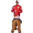 Aufblasbares Jockey Pferdreiter Kostüm 3