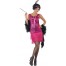Funny Flapper Girl Kostüm pink 1