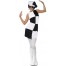 60er Party Girl Black and White Kostüm 1