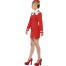 Red Airline Stewardess Kostüm 2