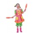 Buntes Clownskostüm Flori für Kinder