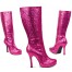 Glitter Disco Stiefel pink