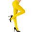 Strumpfhose für Damen 40 DEN neon-gelb