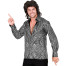 70er Disco Fever Hemd für Herren holografisch