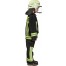 Feuerwehr Uniform Kinderkostüm schwarz