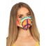 Mund Nasen Maske Hippie für Damen