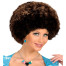 70s Disco Afro Perücke braun für Damen und Herren