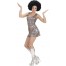 Sexy 70er Jahre Disco Diva Kostüm