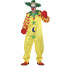 Crazy Killer Clown Kostüm für Herren