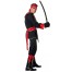 Red Ninja Kämpfer Kostüm für Herren