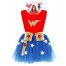 Wonder Girl Kinder Verkleidungsset 4-teilig 3
