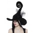 Crazy Witch Hexen Hut schwarz