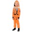 Astronauten Anzug Kostüm für Kinder orange