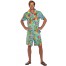 Hawaii Set Kostüm für Herren 2-teilig