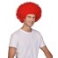 Coole Afro Perücke in Rot