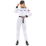 Astronautin Overall Damenkostüm weiß