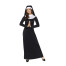 Klassisches Nonnen Kostüm für Damen