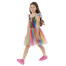 Märchenhaftes Regenbogen Kostüm für Mädchen