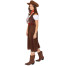 Western Cowgirl Kostüm für Damen