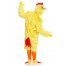 Chicken Hühner Küken Kostüm für Erwachsene Unisex