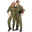 Army Kampfpilot Kostüm für Herren 4
