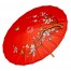 Asiatischer Schirm in rot