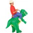 Aufblasbares Dinosaurier Reiterkostüm für Kinder 3