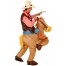 Aufblasbares Pferd Cowboy Kostüm 2