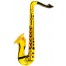 Aufblasbares Saxophon gold 55cm 1