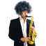 Aufblasbares Saxophon gold 55cm 2