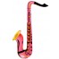 Aufblasbares Saxophon pink 55cm 1