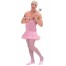 Ballerina Travestie Kostüm pink für Herren