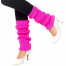 Lange Beinstulpen für Damen neon-pink