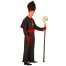 Bischof Kostüm für Herren schwarz-rot