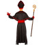 Bischof Kostüm für Herren schwarz-rot