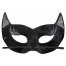 Black Cat Glitter Augenmaske
