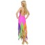 Brasilianische Tänzerin Kostüm neon-pink 4