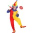 Klassisches buntes Clown Kostüm für Herren