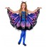 Schmetterling Kostüm für Mädchen violett-blau