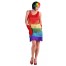 Flapper Lady Rainbow Mary Kostüm Deluxe
