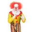 Clown Glatze mit rotem Haarkranz 2