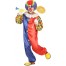 Buntes Clown Overall Kostüm 2
