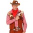 Sheriff Cowboyhut braun für Erwachsene