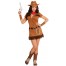 Cowgirl Kostüm im Leder-Look 1