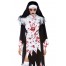 Mörderisches Killer Nonnen Kostüm
