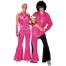 Disco Boogie Hemd pink