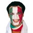 Dreifarbiges Make Up Italienfan