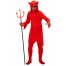 Evil Devil Kostüm mit Dreizack-Print für Kinder 1