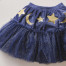 Blaues Sternen Zauber Kostüm für Mädchen