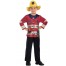 Recyceltes Feuerwehr Kostüm für Kinder